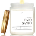 Putart Palo Santo Candle – 9oz Natural Soy Aromatherapy Jar, Stress Relief