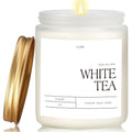 Putart White Tea Candles – Natural Soy Wax Aromatherapy Jar Candle 9oz