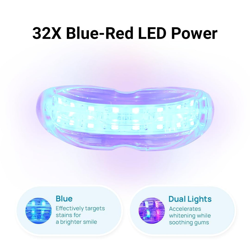Puur Smile Teeth Whitening Kit with LED Light for Sensitive Teeth