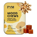 PYM Citrus Mood Chews: Stress Support with 130mg GABA & 90mg L-Theanine | Vegan, Non-GMO, Gluten-Free | 20 Count