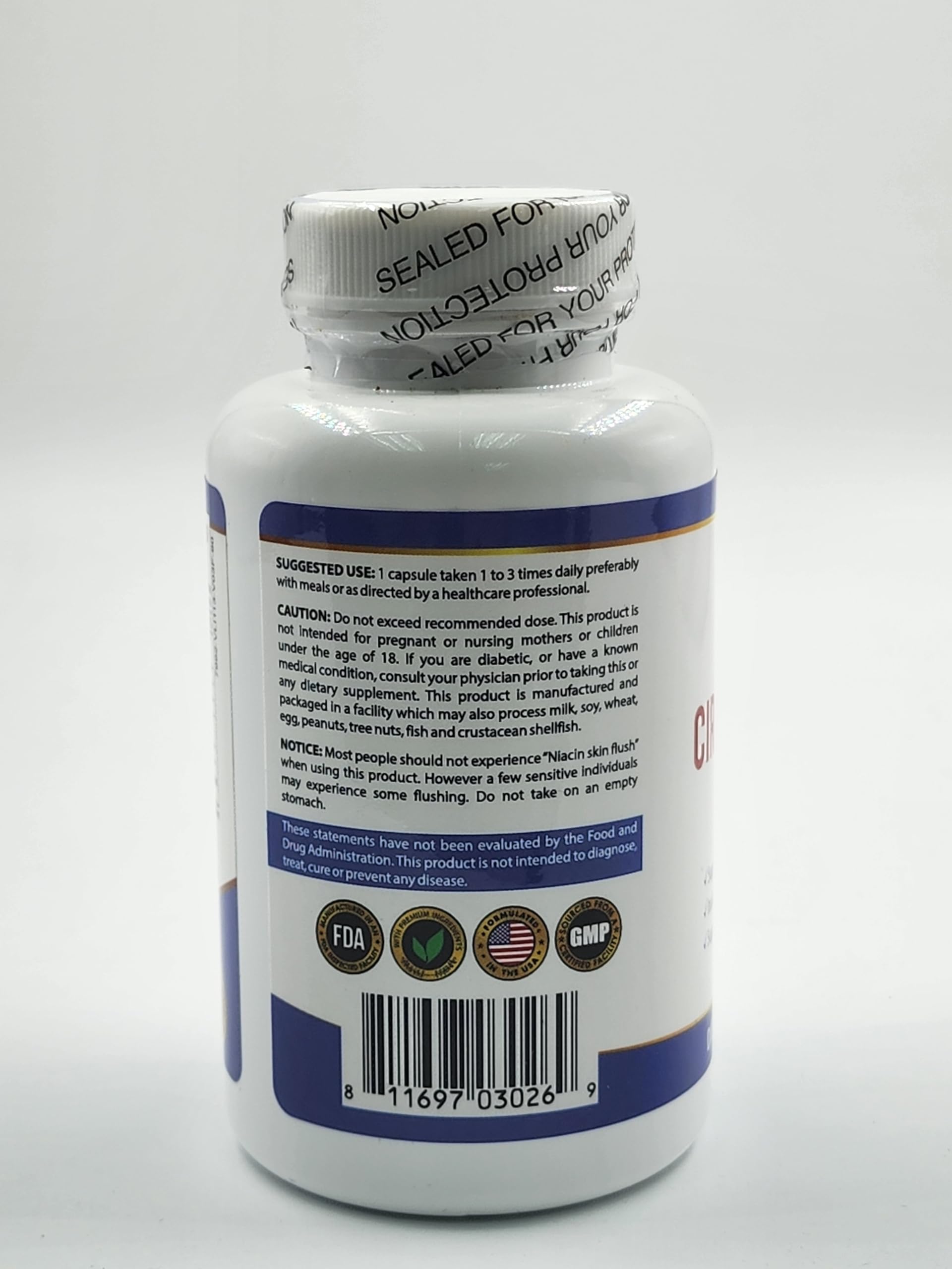 Qivaro Circulation & Vein Pro Supplement – Niacin, L-Arginine, Ginger, Cayenne Pepper, Hawthorn & Diosmin | 90 Capsules