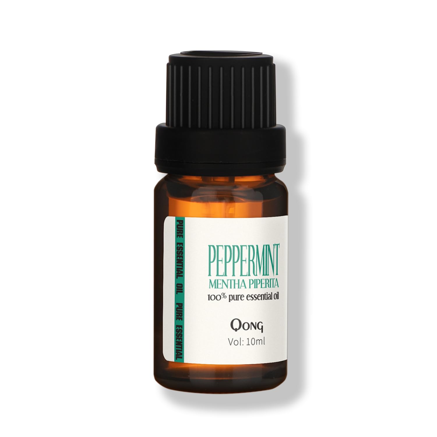 QONG Peppermint Essential Oil Blend – Organic Mint Oil for Hair Growth & Diffusers (10ml)