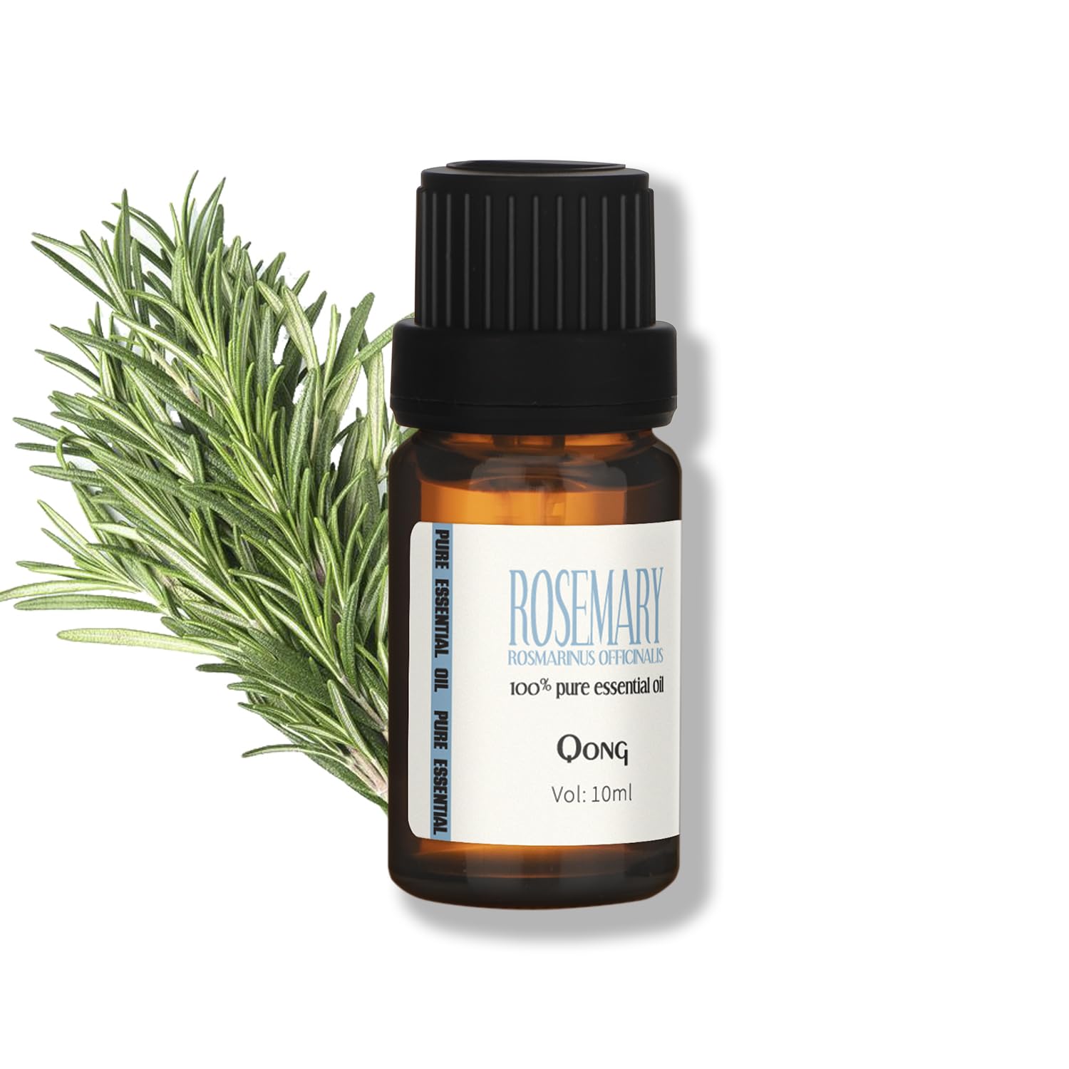 QONG Rosemary Essential Oil Blend 10ml – Hair, Skin, Nails & Aromatherapy