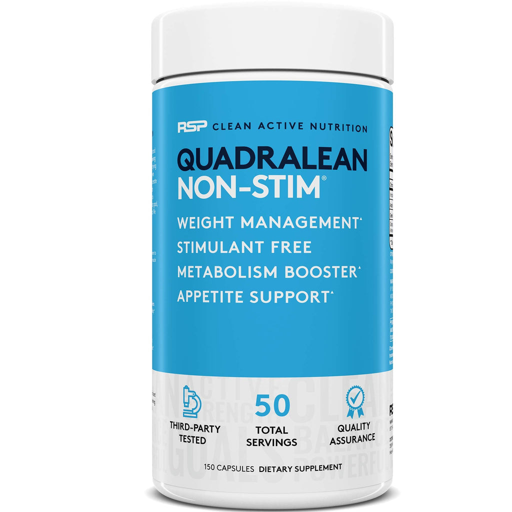 RSP Nutrition QuadraLean - Stimulant Free Weight Management & Metabolism Booster