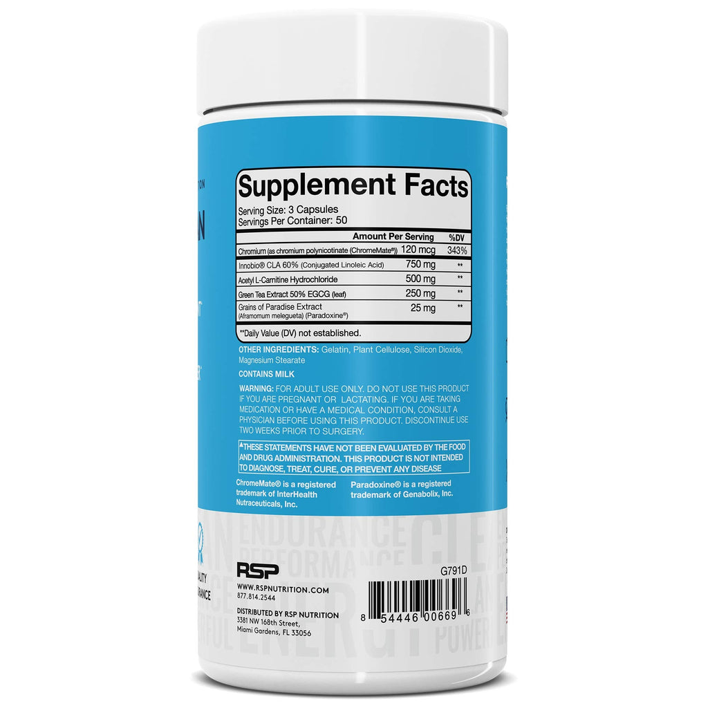 RSP Nutrition QuadraLean - Stimulant Free Weight Management & Metabolism Booster