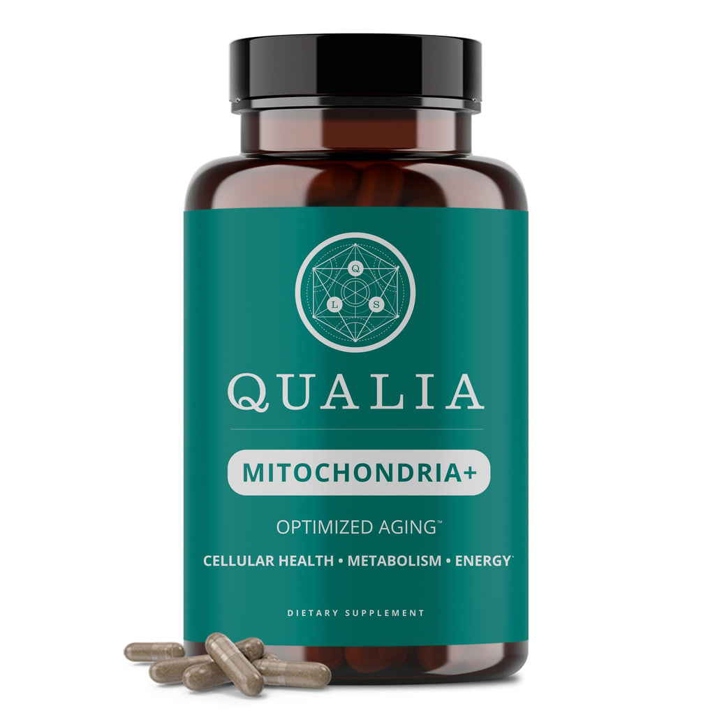 Qualia Mitochondria+ NAD+ Boosters for Cellular Energy & Aging | 160 Ct