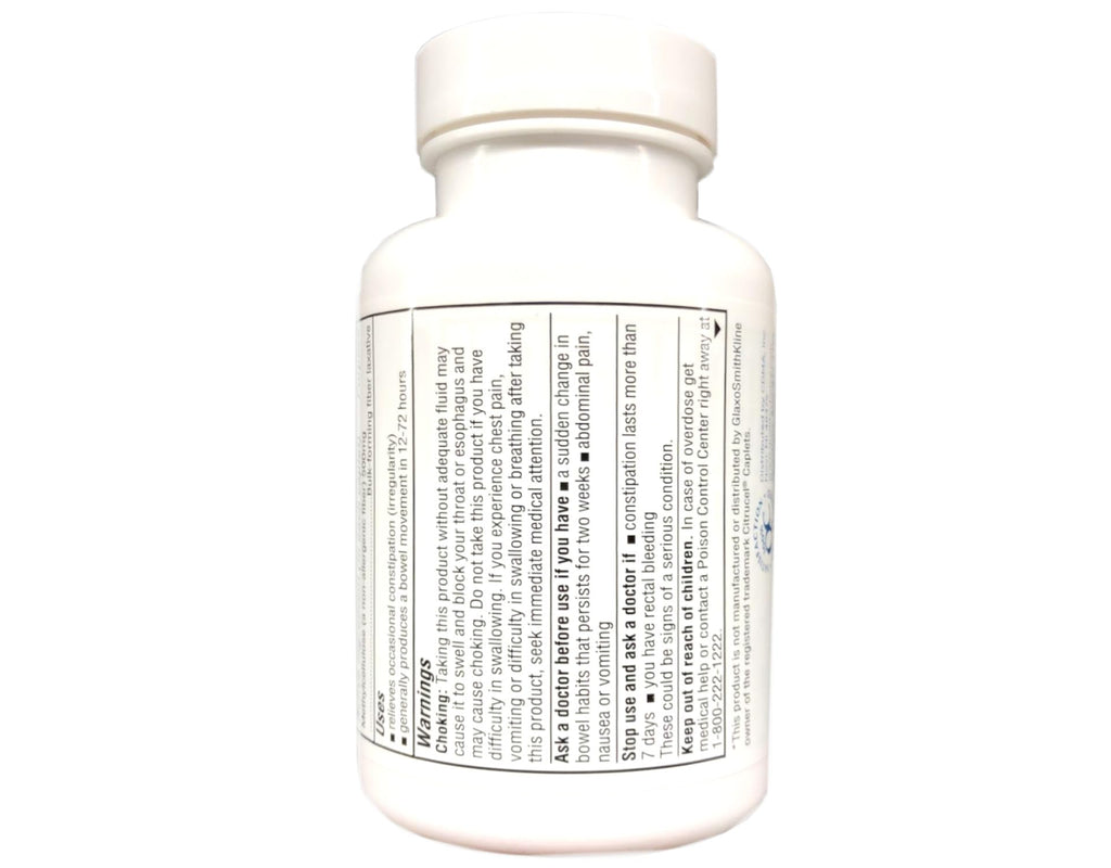 Quality Choice Fiber Therapy Caplets – 100 Count (Gentle Methylcellulose)
