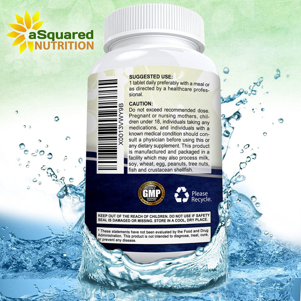 aSquared Nutrition Vitamin B12-5000 mcg (Methylcobalamin) – 120 Tablets | Max Strength Energy, Brain & Heart Support