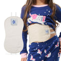 Queen of the Thrones Castor Oil Pack for Kids – Heatless, Less-Mess, Reusable | Organic Cotton Flannel