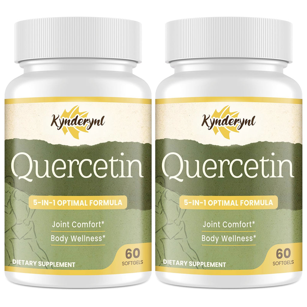Quercetin 1000mg Softgels – Joint Health & Mobility Support (60 Vegan Softgels) – 2-Pack