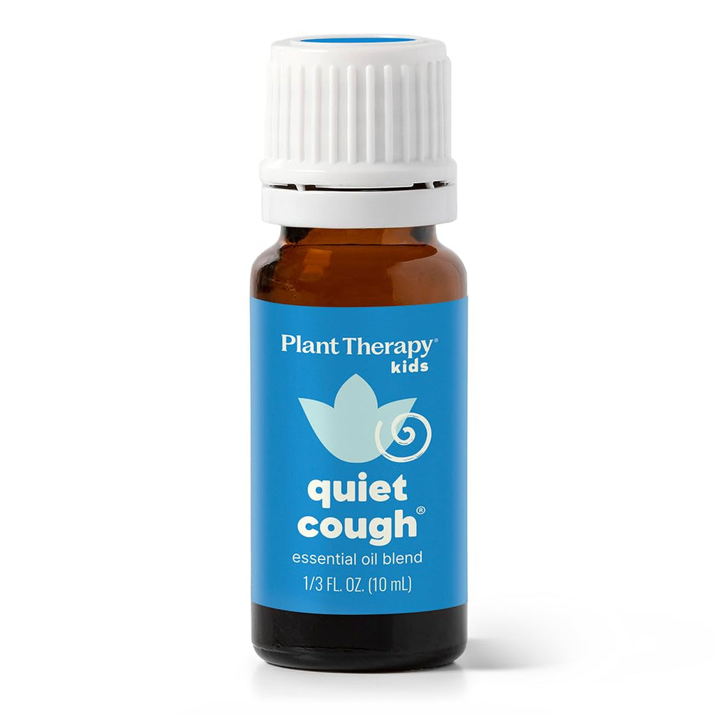 Plant Therapy Quiet Cough KidSafe Essential Oil Blend 10 mL – 100% Pure & Therapeutic Grade