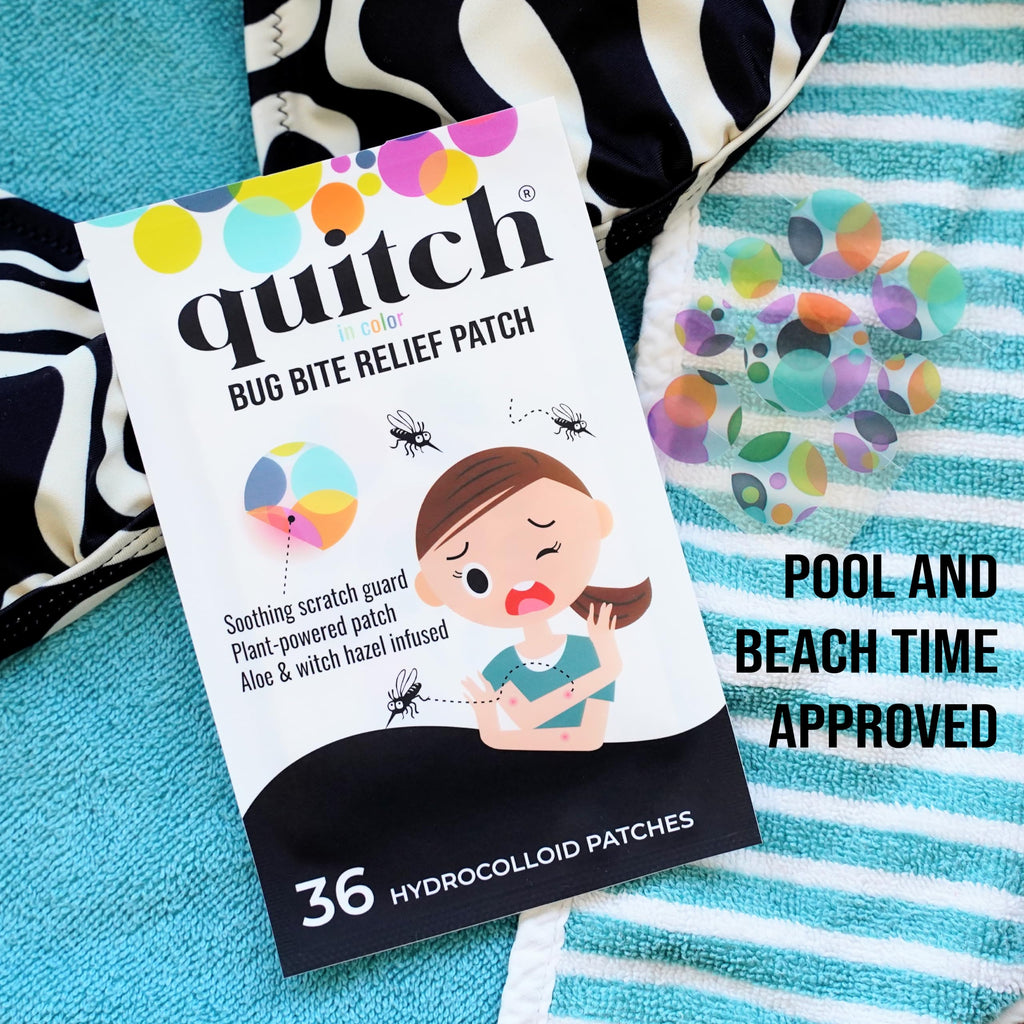 Quitch Mosquito Bite Relief Patch — Travel-Ready Itch Relief for Kids