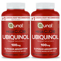 Qunol Mega Ubiquinol CoQ10 100mg – Superior Absorption, 240 Softgels (Pack of 2)