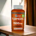 Qunol Turmeric Curcumin 1500mg with Black Pepper & Ginger – 180 Veg Capsules
