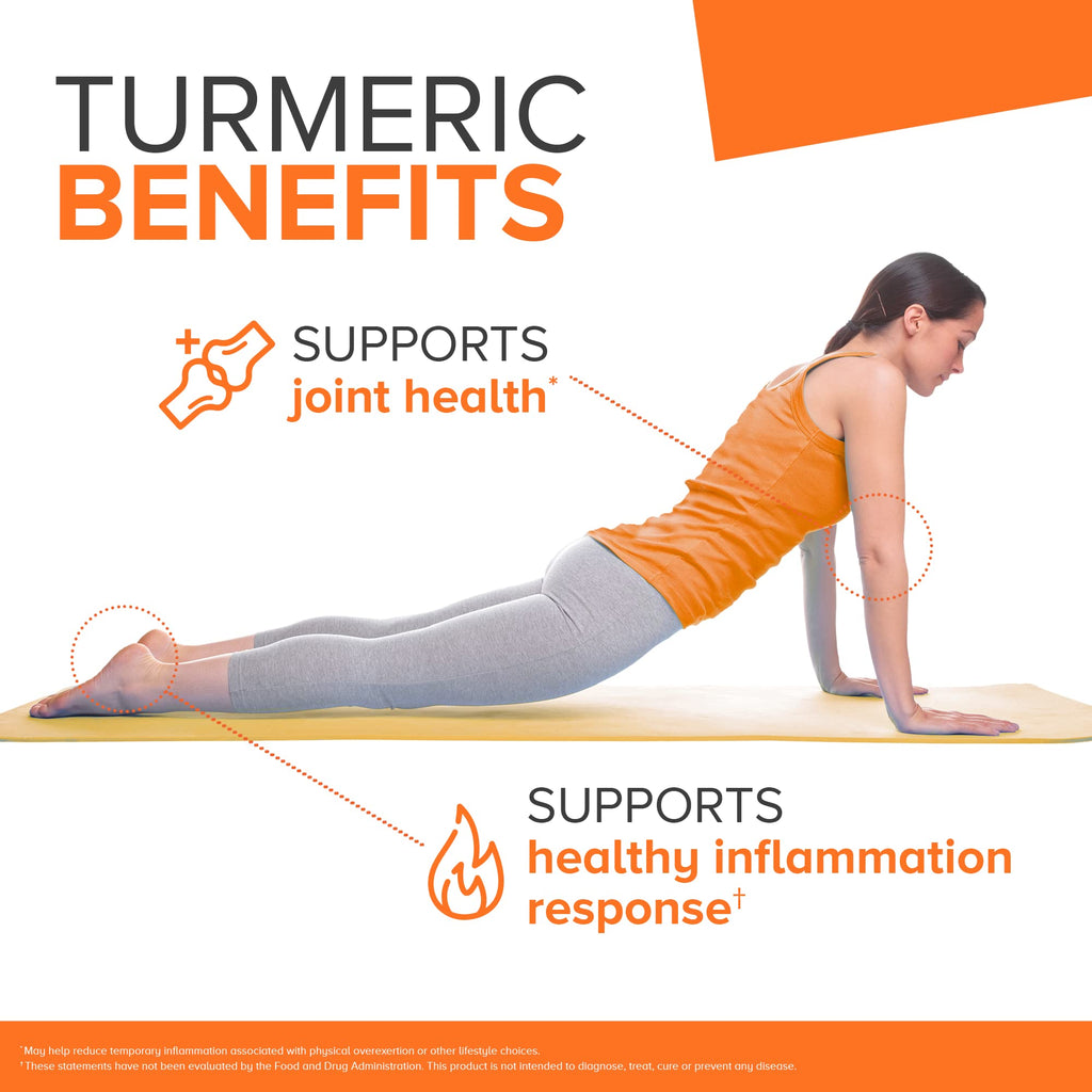 Qunol Turmeric Curcumin Capsules 1000mg - Extra Strength, Hydro-Soluble, 60 Veggie Capsules