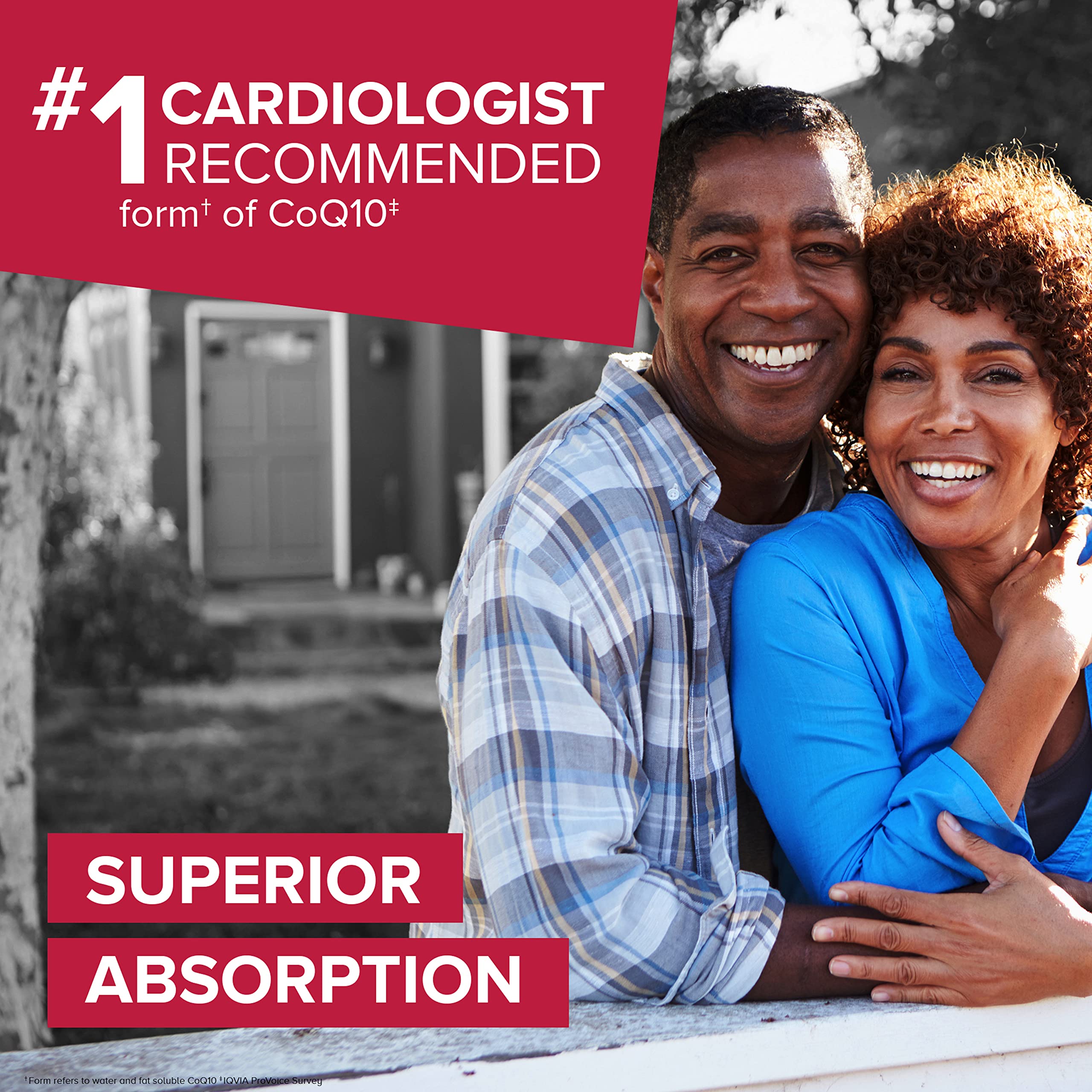 Qunol Ubiquinol CoQ10 100mg Softgels – Superior Absorption, Heart Health & Blood Pressure Support | 60 Count