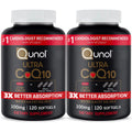 Qunol Ultra CoQ10 100mg | 3x Better Absorption | Water & Fat-Soluble CoQ10 | 240 Softgels