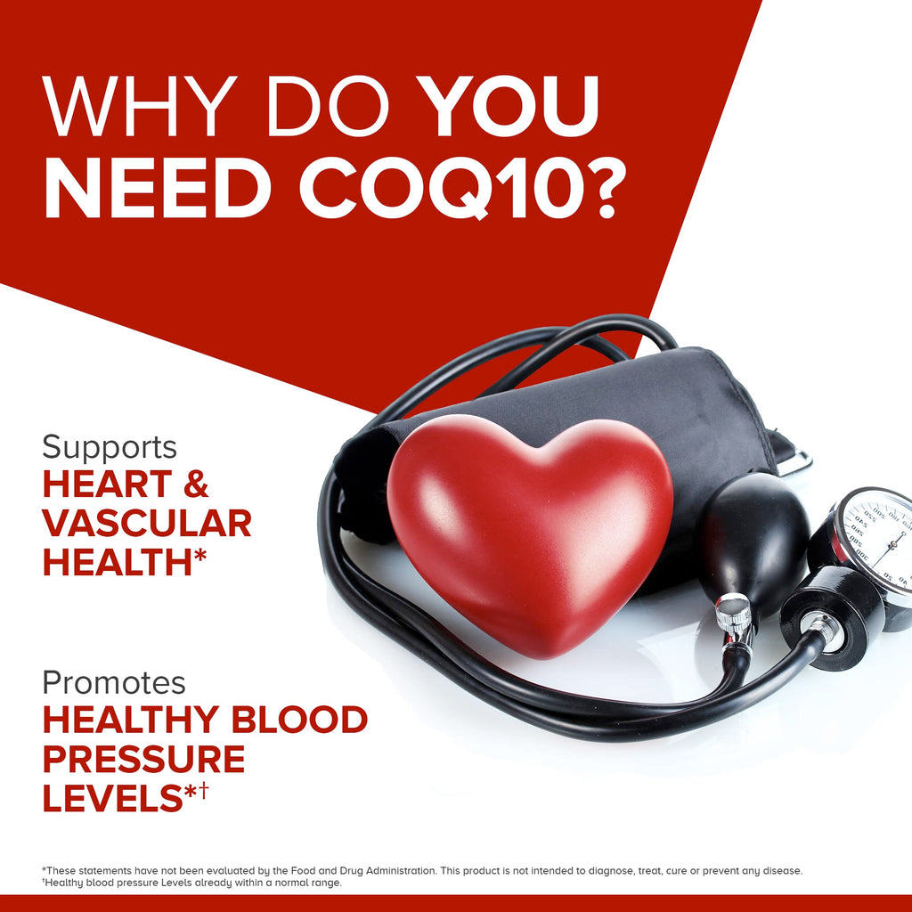 Qunol Ultra CoQ10 100mg Softgels — 3X Absorption, Heart Health & Energy (150 Count)
