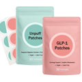 QUZOYU Double Cleanse Bundle – 30 Unpuff Patches + 30 GLP-1 Patches