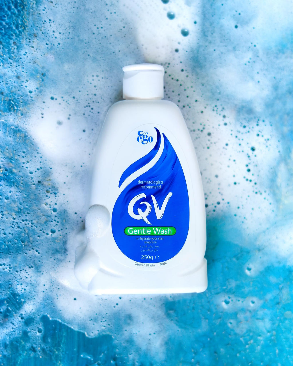 QV Gentle Wash 250ml – Hydrating, Fragrance-Free Body Wash