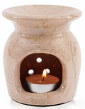 Radicaln Marble Oil Burner 4-Inch Verona – Candle Warmer & Aromatherapy Diffuser