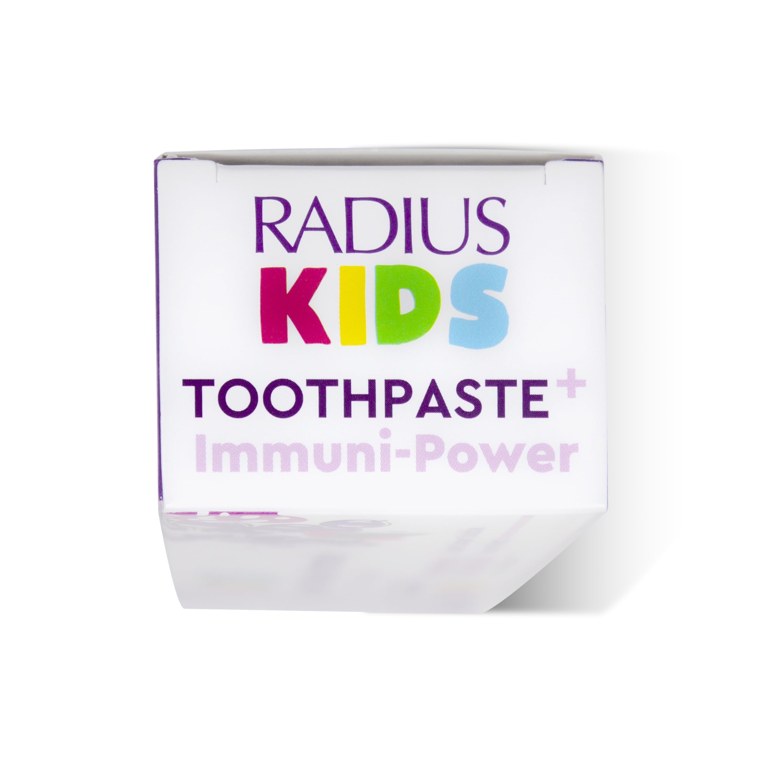 RADIUS Kids Immunity Toothpaste 3-Pack | Super Duper Bubble Berry Mint 2.5 oz