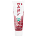 Radius USDA Organic Gel Toothpaste - Red, Clove Cardamom, 3 oz - Non-Toxic