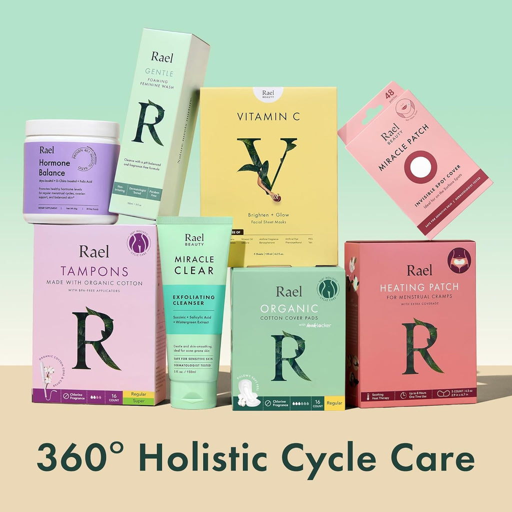 Rael Feminine Wipes | Soothing, pH-Balanced Care for Women | 3 Pack (4.4 fl oz each)