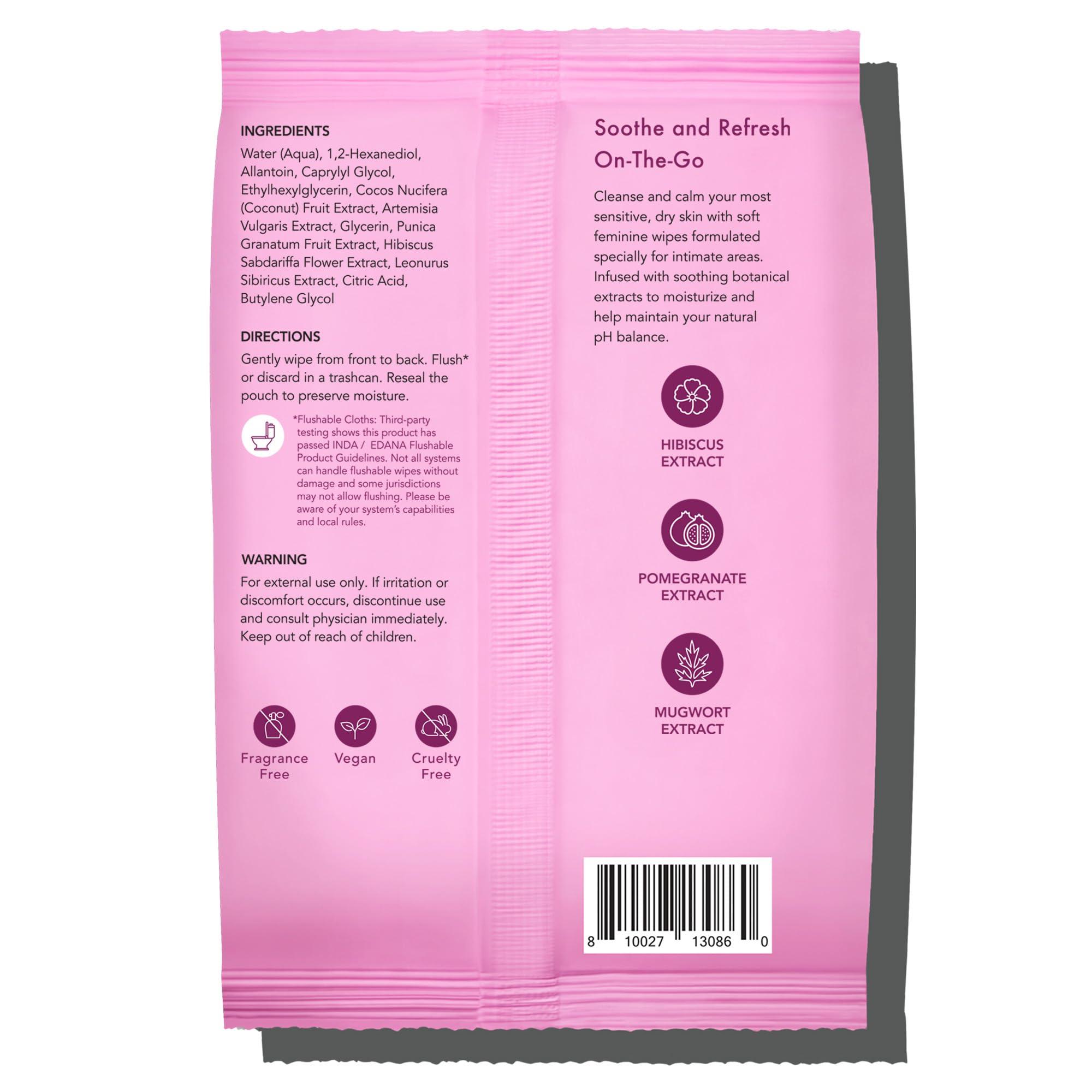 Rael Feminine Wipes | Soothing, pH-Balanced Care for Women | 3 Pack (4.4 fl oz each)