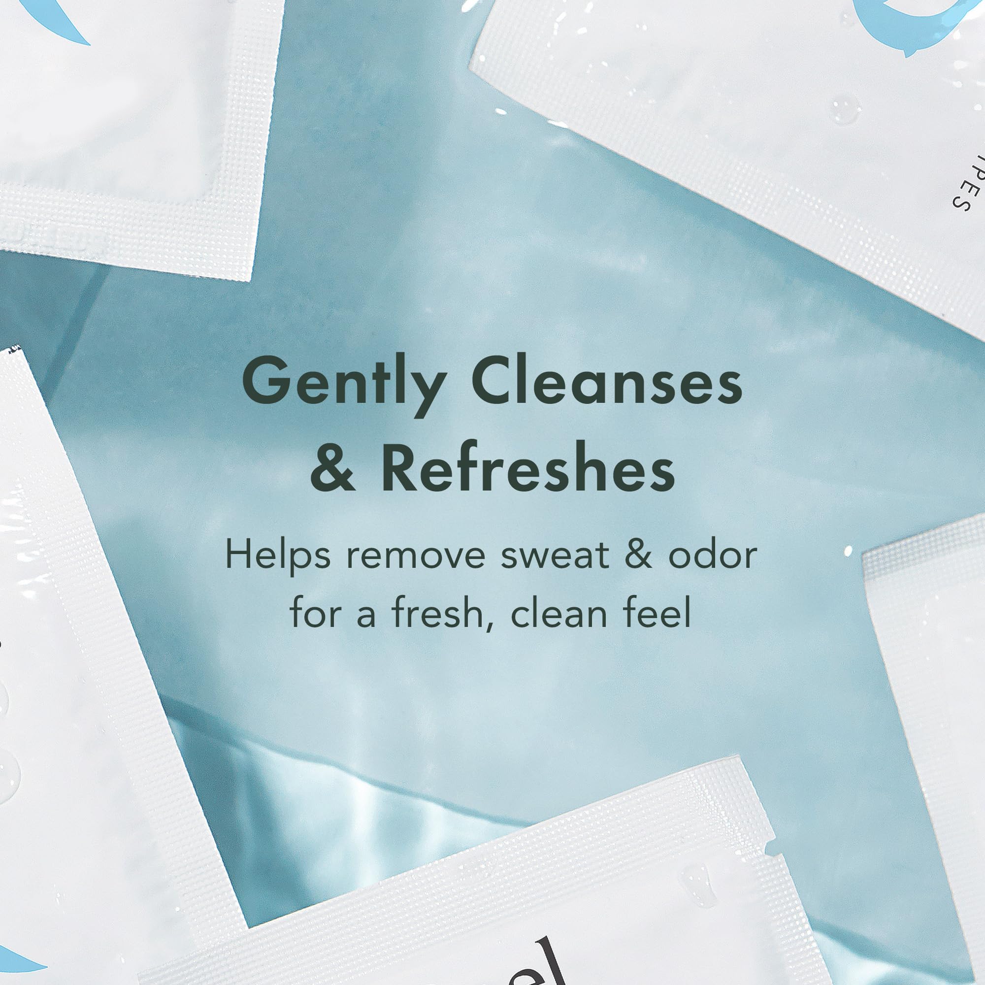 Rael Organic Cotton Wipes - 100% Purified Water, Hypoallergenic, Individually Wrapped (4 x 10 Count)