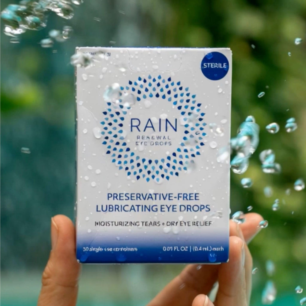 Rain Preservative Free Eye Drops | Contact Lens Friendly Artificial Tears | Pack of 2