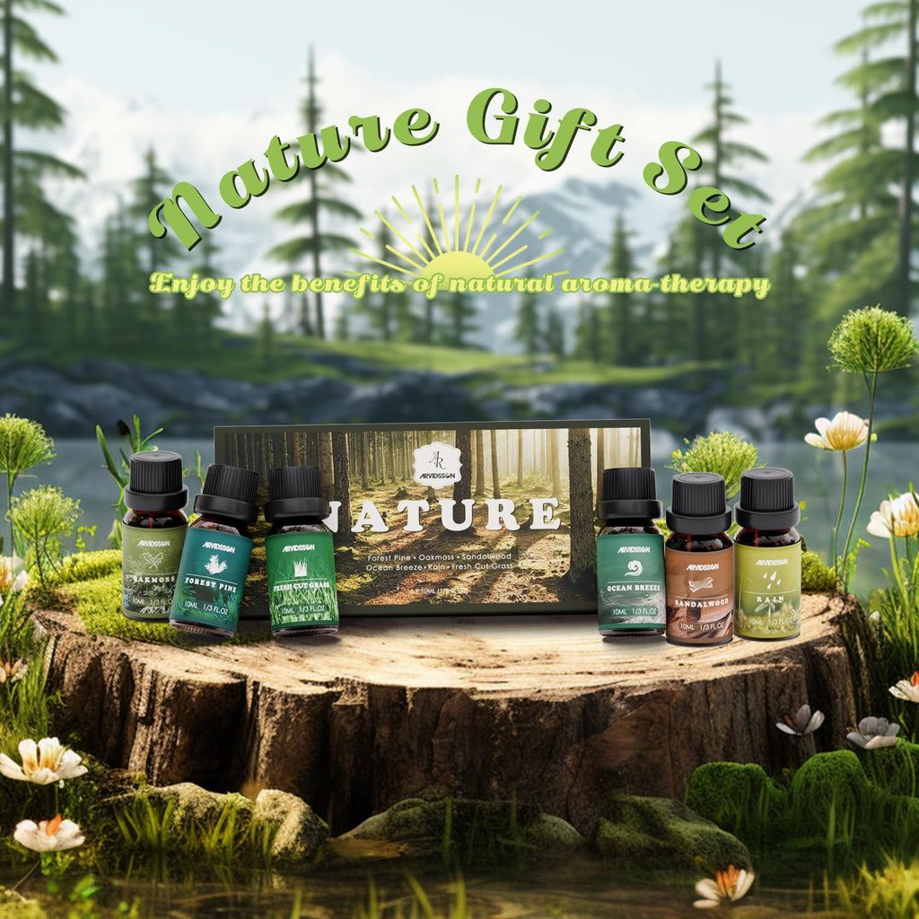Nature Essential Oils Set | ARVIDSSON Natural Fragrance Oils for Candle Making