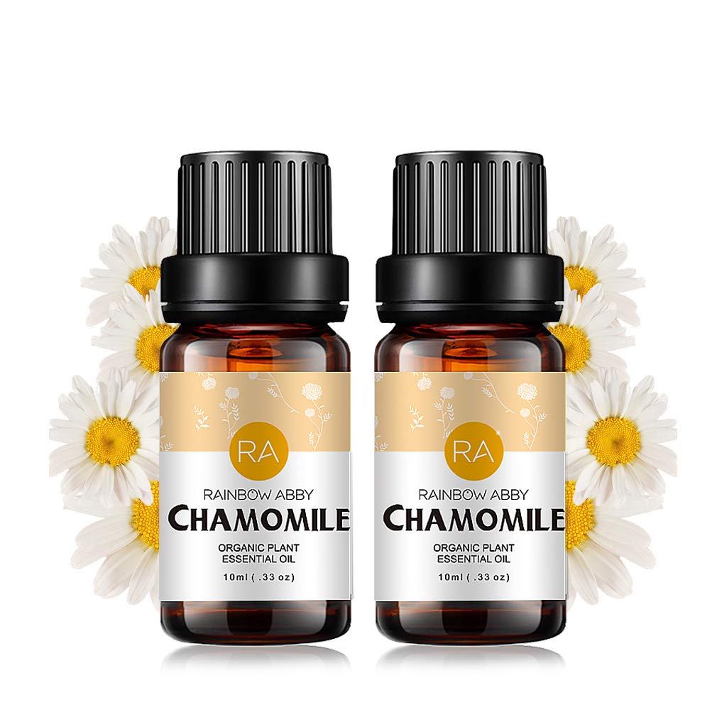 Rainbow Abby Chamomile Essential Oil 2-Pack - Premium Pure Oil (2x10mL)