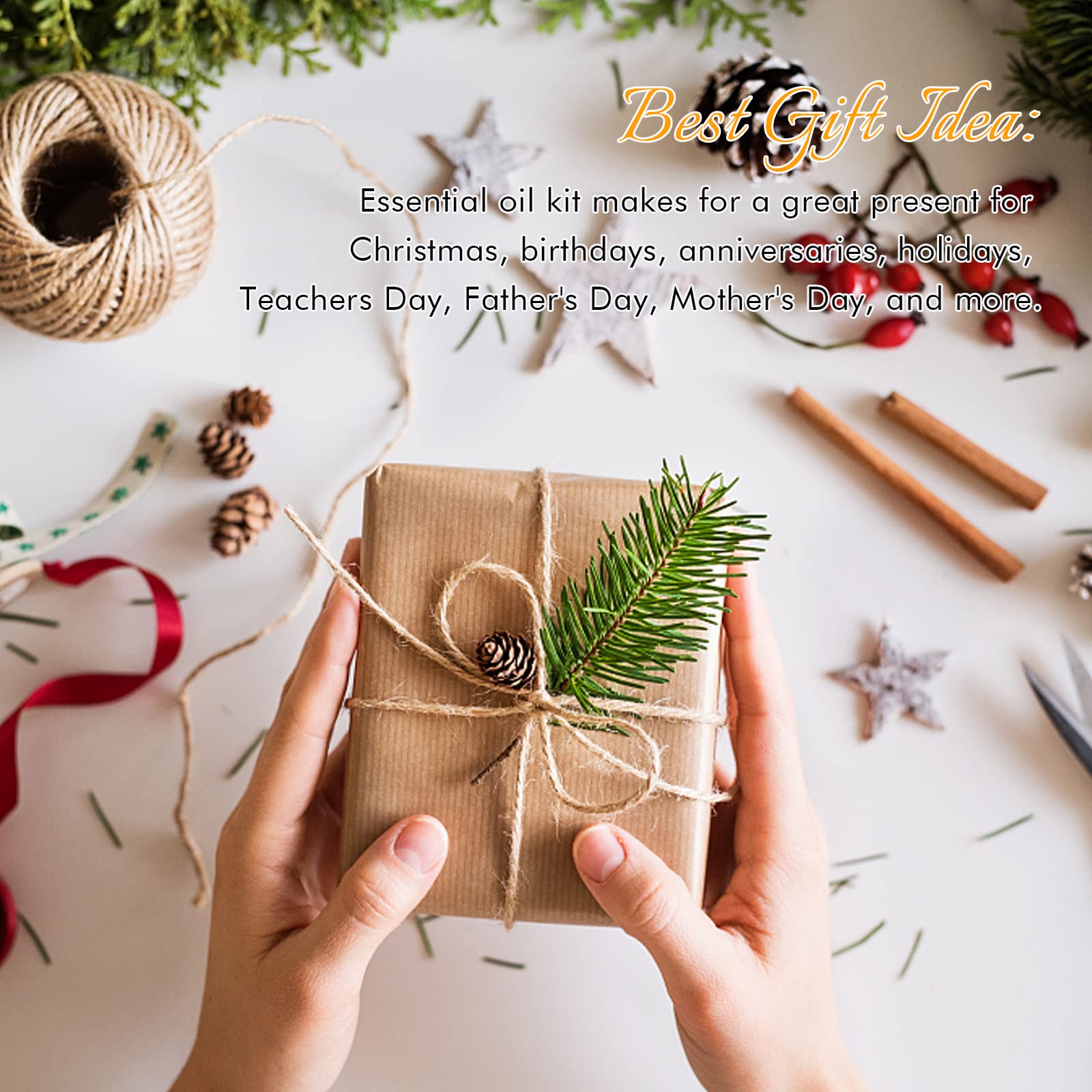 RAINBOW ABBY Petitgrain Essential Oil - 100% Pure Organic, 10ml