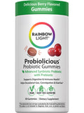 Rainbow Light Probiolicious Gummies — Probiotic & Prebiotic Supplement (50 Count)