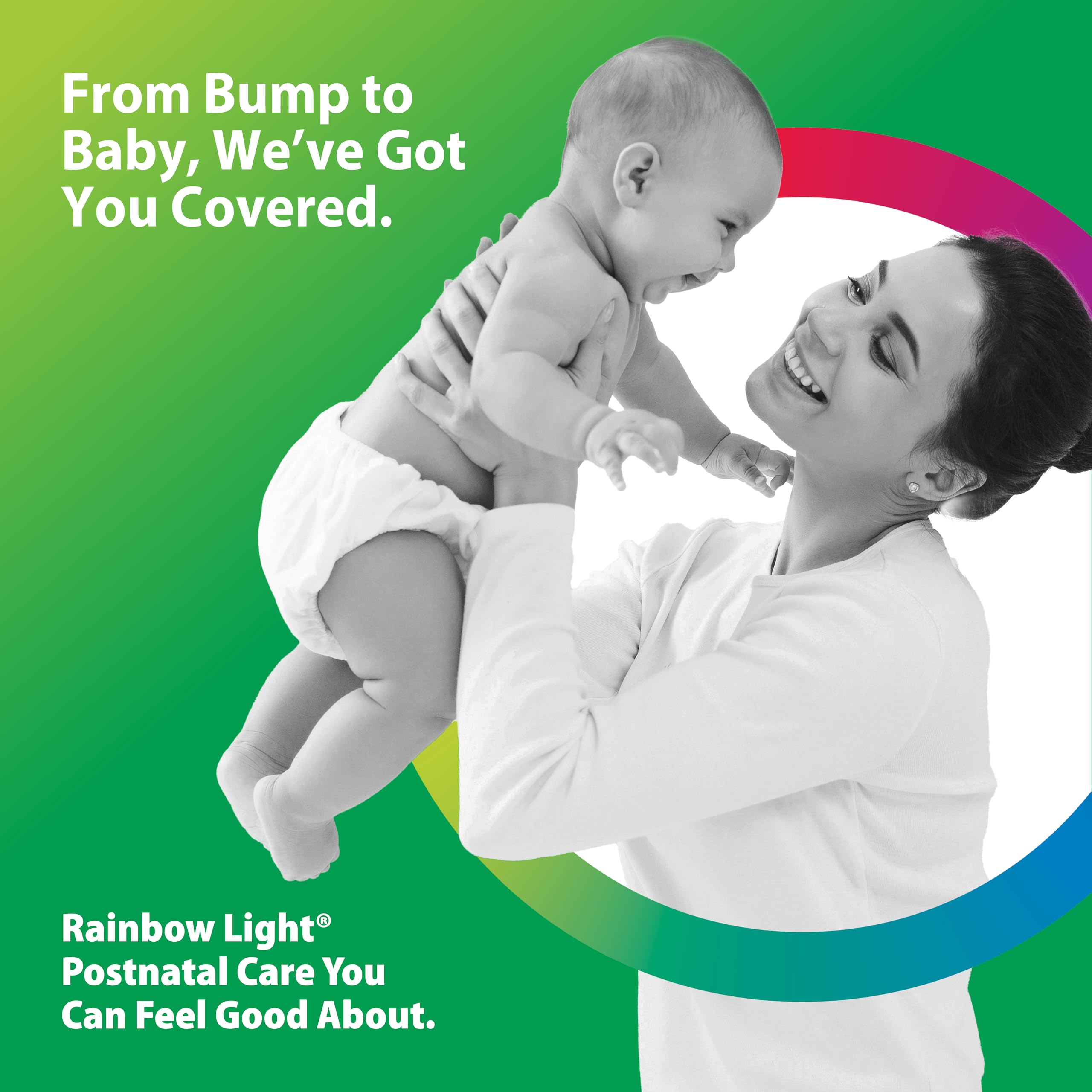 Rainbow Light Vibrance Postnatal Multivitamin for Women – 120 Capsules