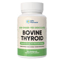 HelloPharmacist Raw Desiccated Bovine Thyroid 300mg Capsule – NZ Grass-Fed, Non-GMO, 60 Capsules