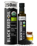 RAWYA Black Seed Oil - USDA Organic, Cold-Pressed, 8.4 fl oz | Nigella Sativa