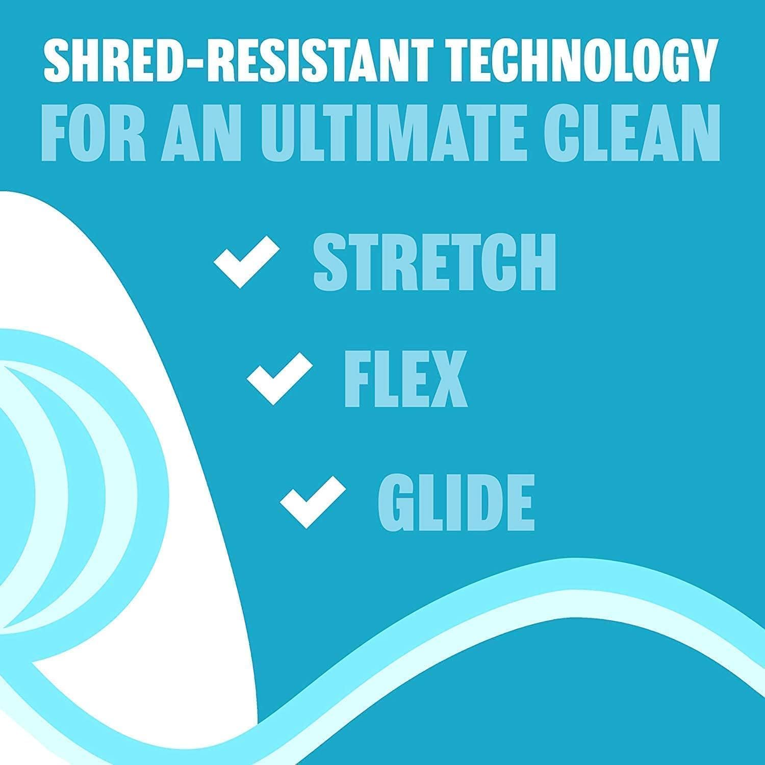Reach Cleanburst Cinnamon Waxed Dental Floss - 55 Yards (Pack of 12)