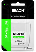 Reach Mint Waxed Dental Floss 55 yd (Pack of 2)