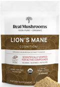 Real Mushrooms Lions Mane Supplement - Organic, Vegan, Non-GMO | 60 Servings