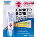 Red Cross Canker Sore Medication 0.25 oz - Packaging May Vary | Temporary Relief