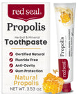 Red Seal Propolis Toothpaste – Fluoride-Free, Mild Mint, NATRUE