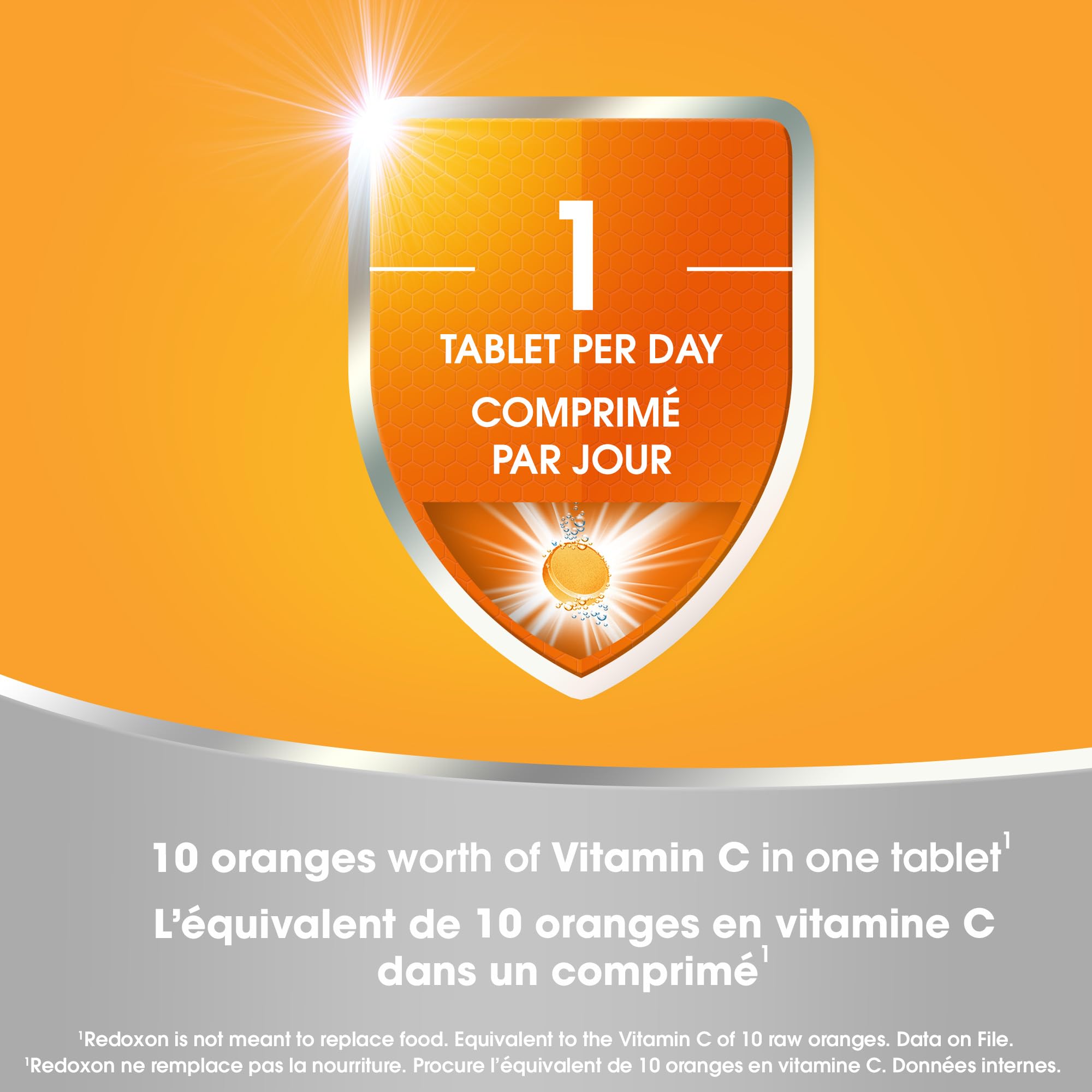 Redoxon Orange Vitamin C Effervescent Tablets 15 Count