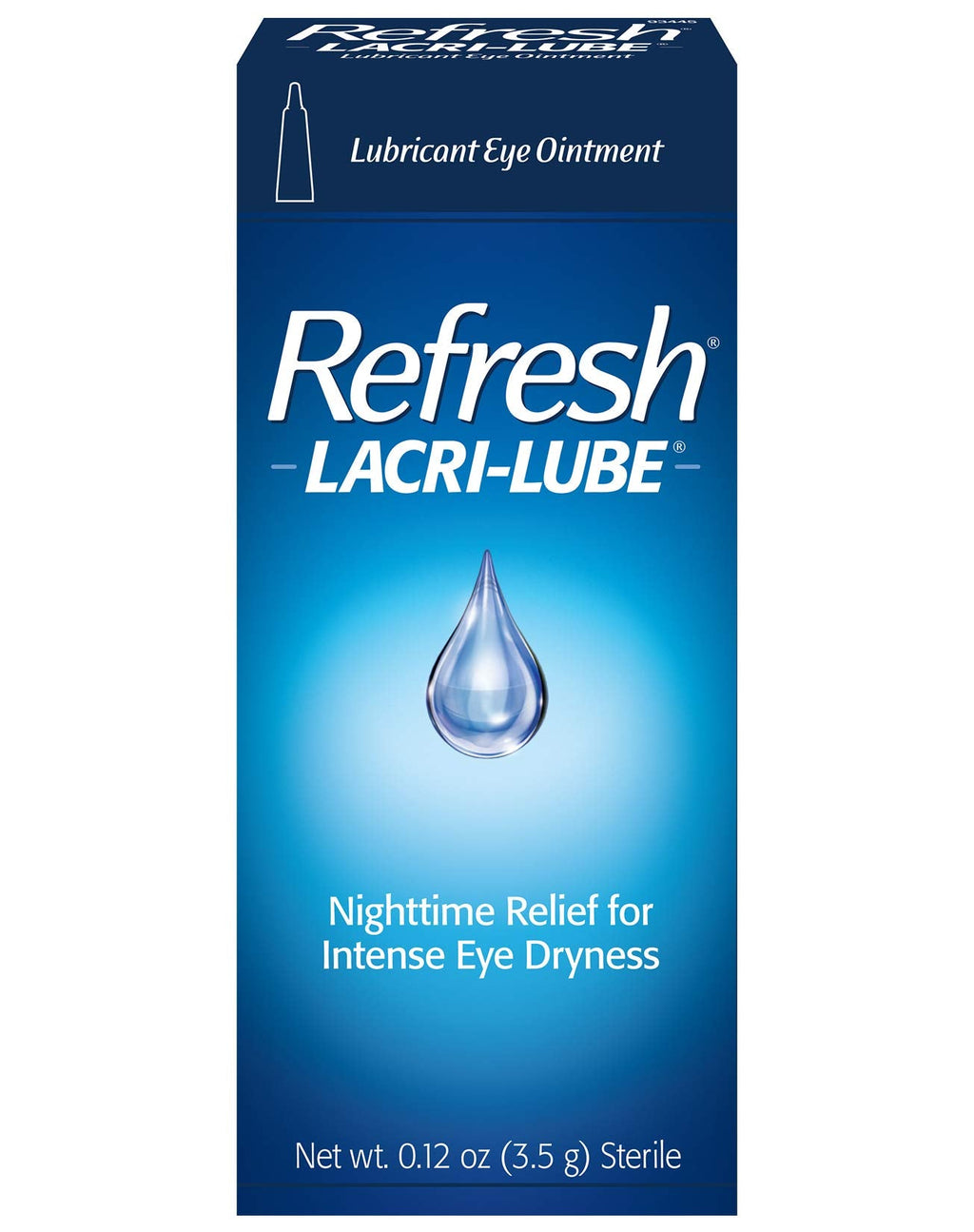 Refresh Lacri-Lube Lubricant Eye Ointment 0.12 oz – 2 Pack