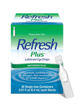 Refresh Plus Preservative-Free Eye Drops — 30 Count, Single-Use Vials