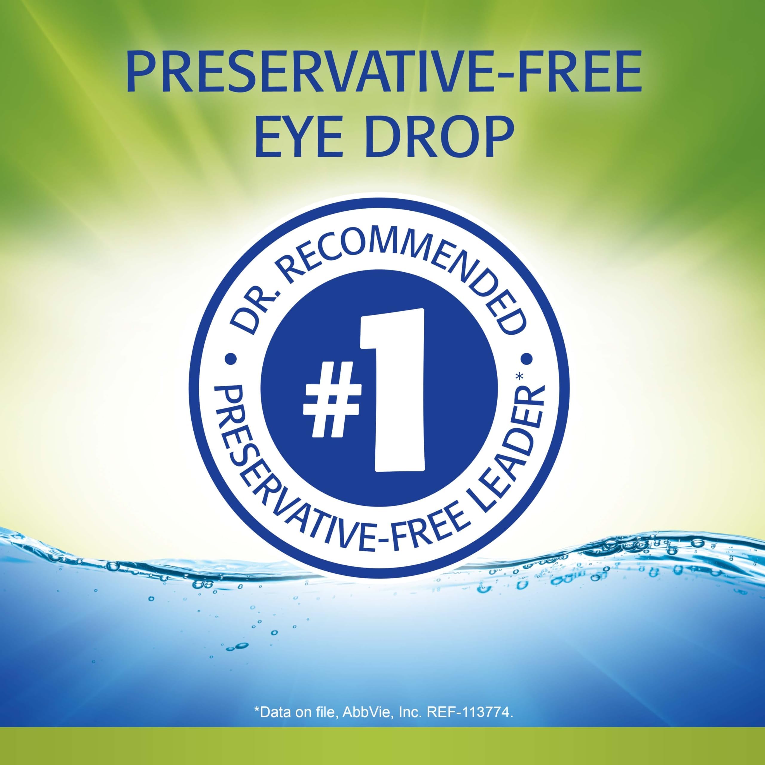 Refresh RELIEVA PF Xtra Preservative-Free Artificial Tears — Fast Eye Relief, 0.33 fl oz