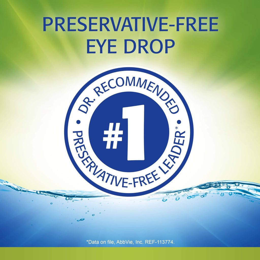 Refresh RELIEVA PF Xtra Preservative-Free Artificial Tears — Fast Eye Relief, 0.33 fl oz