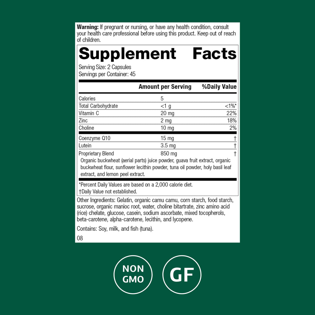 Regeneplex Skin Health Supplement – Vitamin C & Zinc | Gluten-Free | 90 Capsules