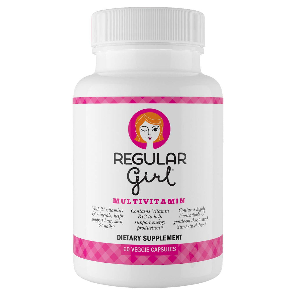 Regular Girl Women's Multivitamin | 60 Capsules | 21 Essential Vitamins